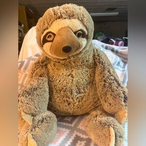 Cuddly Brown oversized Sloth Plush Toy